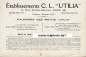 Preview: Utilia Motorcycle Brochure 6 Sides 1929