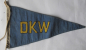 Preview: DKW Motorrad Wimpel  um 30er/40er Jahre  Blau