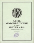Preview: Arco Motorrad Prospekt 1928 arco-p28