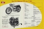 Preview: FN Motorrad Prospekt 8 Seiten 1954 fn-p54