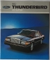 Preview: Ford Thunderbird Prospekt 1982  fo-op82