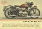 Preview: Gilera Motorcycle  Brochure Typ Nettuno 250  4 Pages 1948 gile-p48