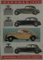 Preview: Hanomag Automobile Prospektblatt Modelle 1936  Hano-op361