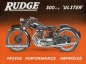 Preview: Rudge Motorrad Prospekt  20 Seiten 1937 rud-p37