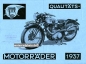 Preview: UT Motorcycle Brochure 8 Pages 1937 ut-p37