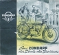 Preview: Zuendapp Motorrad Prospekt 4 Seiten 1953 z-op53