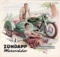 Preview: Zuendapp Motorrad Prospekt 1952