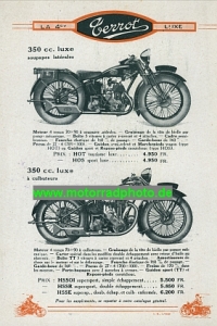 Preview: Terrot Motorrad Prospekt  4 Seiten 1930  ter-p30