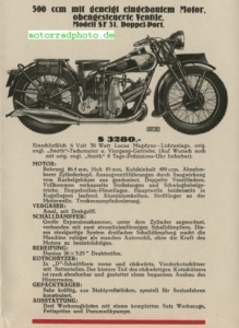 Preview: Ariel Motorrad Faltprospekt 1931 12 Seiten   ari-p31-1