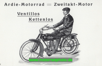 Preview: Ardie Motorrad Prospekt 3 PS  20 Seiten 1923 ar-p23