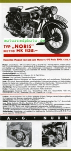 Preview: Ardie Motorrad Prospekt 1933  6 Seiten   ar-p33-1