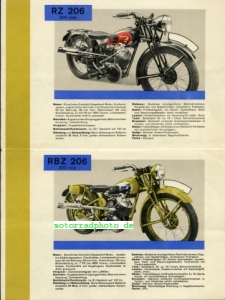 Preview: Ardie Motorrad Prospekt 1936  8 Seiten   ar-p36