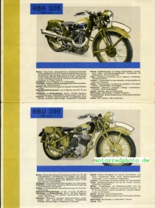Preview: Ardie Motorrad Prospekt 1936  8 Seiten   ar-p36