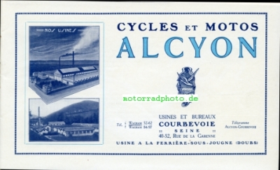 Preview: Alcyon Hauptkatalog 1924  24 Seiten   alc-p24