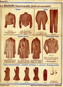 WICO Leatherwear brochure 1931