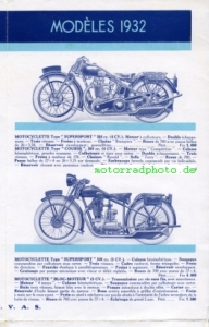 Preview: Alcyon Motorradprospekt  12 Seiten 1932    alc-p32