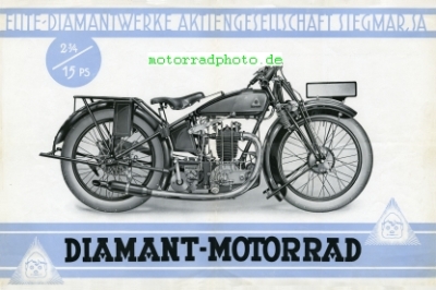 Preview: Diamant Motorrad Prospekt  4 Seiten 1929    dia-p29-2