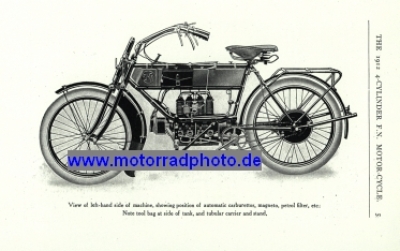 Preview: FN  Motorrad Prospekt 4 Zyl. 16 Seiten  1912    fn-p12-e