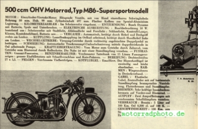 Preview: FN Motorrad Prospekt 20 Seiten  1934    fn-p34