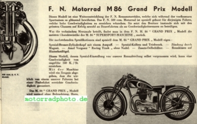 Preview: FN Motorrad Prospekt 20 Seiten  1934    fn-p34