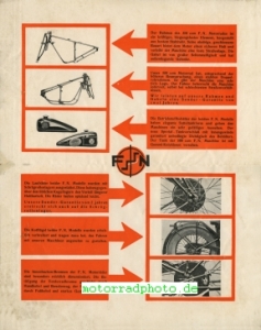 Preview: FN Motorrad Prospekt 8 Seiten  1933    fn-p33