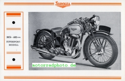 Preview: Sarolea Motorrad Prospekt 16 Seiten  1938     sar-p38