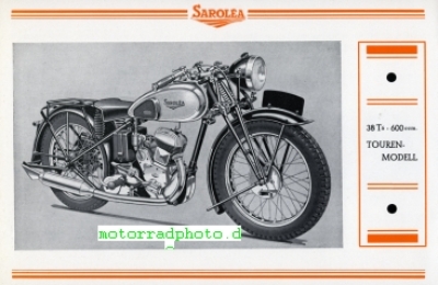 Preview: Sarolea Motorrad Prospekt 16 Seiten  1938     sar-p38