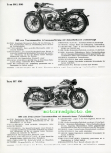 Preview: Standard Motorrad Prospekt  12 Seiten 1933      st-p33
