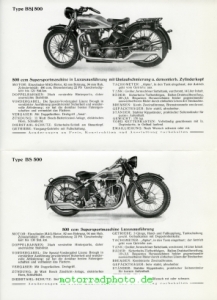 Preview: Standard Motorrad Prospekt  12 Seiten 1933      st-p33
