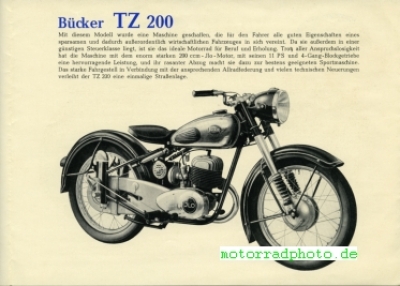 Preview: Bücker Motorrad Prospekt  6 Seiten  1951   bü-p51 Preview: Bücker Motorrad Prospekt  6 Seiten  1951   bü-p51
