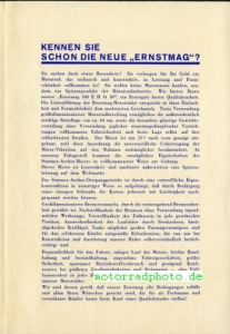 Preview: Ernst MAG Motorrad Prospekt 8 Seiten  1930   em-p30