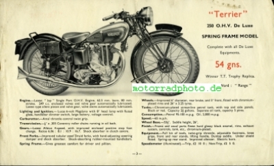 Preview: Montgomery Motorrad Prospekt  12 Seiten  1939  mont-p39