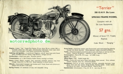 Preview: Montgomery Motorrad Prospekt  12 Seiten  1939  mont-p39