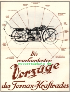 Preview: Tornax Motorrad Prospekt 8 Seiten  1928  tor-p28