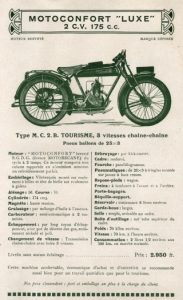 Preview: Motoconfort Motorrad Prospekt 8 Seiten 1929   moc-p29