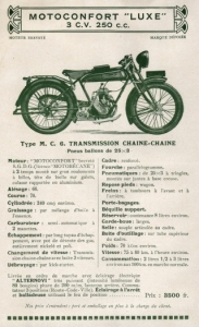 Preview: Motoconfort Motorrad Prospekt 8 Seiten 1929   moc-p29
