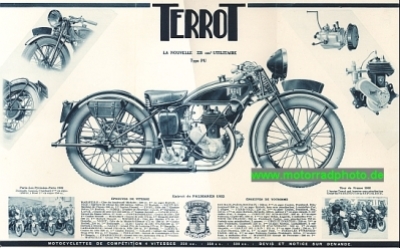 Preview: Terrot Motorrad Prospekt 12 Seiten 1933     ter-p33-2