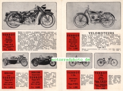 Preview: Terrot Motorrad Prospekt 10 Seiten 1936     ter-p36