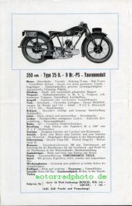 Preview: Sarolea Motorrad Prospekt 10 Seiten  1930     sar-p30