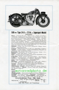 Preview: Sarolea Motorrad Prospekt 10 Seiten  1930     sar-p30