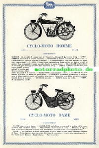 Preview: Peugeot Motorrad Prospekt  6 Seiten   1926   peu-p26