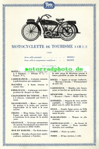 Preview: Peugeot Motorrad Prospekt  6 Seiten   1926   peu-p26