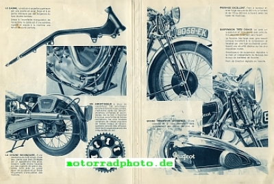 Preview: Peugeot Motorrad Prospekt  16 Seiten   1933   peu-p33