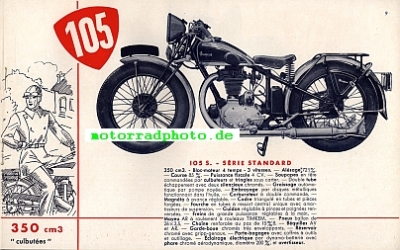 Preview: Peugeot Motorrad Prospekt  16 Seiten   1935  peu-p35