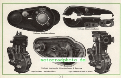 Preview: Sunbeam Motorrad Prospekt 24 Seiten  1930  su-p30