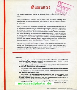 Preview: Zenith Motorrad Prospekt 6 Seiten 1949      zen p49