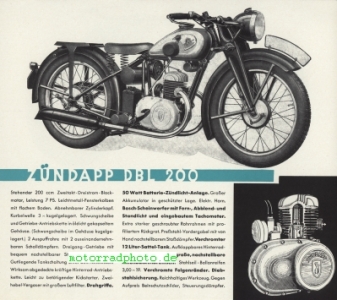Preview: Zündapp Motorrad Prospekt  16 Seiten  1936   z-p36