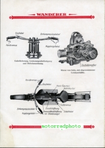 Preview: Wanderer Motorrad Prospekt 6 Seiten  1928  wa-p28-2