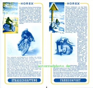 Preview: Horex Motorrad Prospekt 8 Seiten  1953   ho-p53