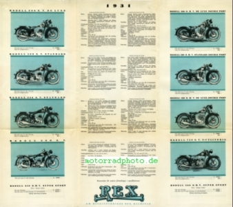 Preview: Rex Motorrad Prospekt 12 Seiten  1931   rexs-p31 Preview: Rex Motorrad Prospekt 12 Seiten  1931   rexs-p31
